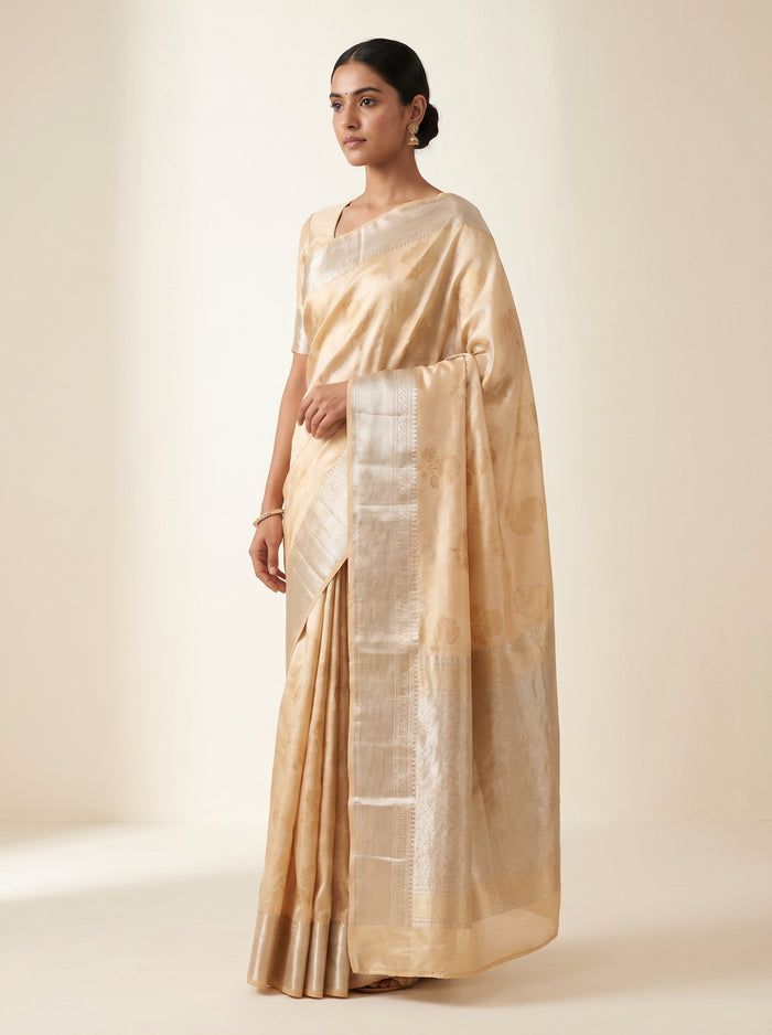 Honey Silk Serenade pure Pattu silk saree