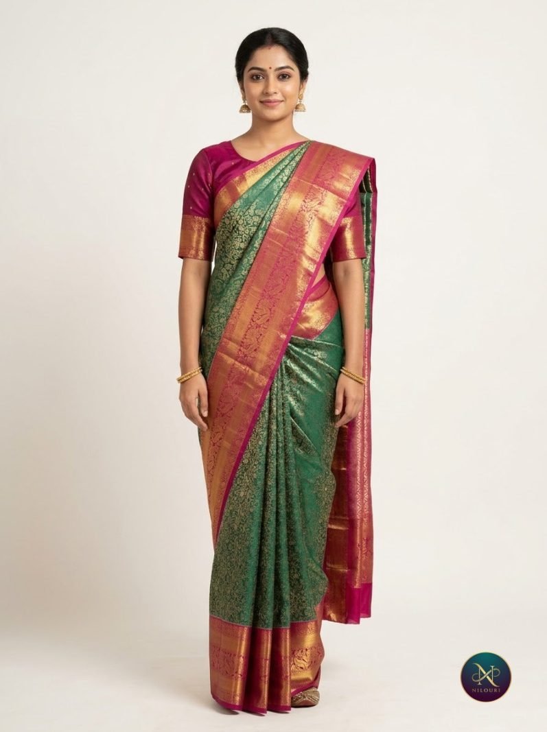 Pine Rani Pure Kanchi Pattu Saree