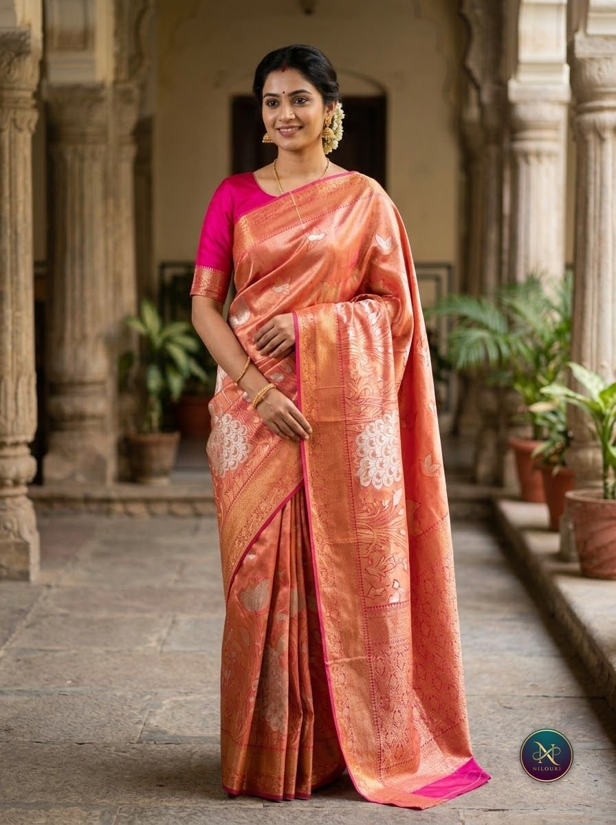 Coral Rani Banarasi Fancy Saree